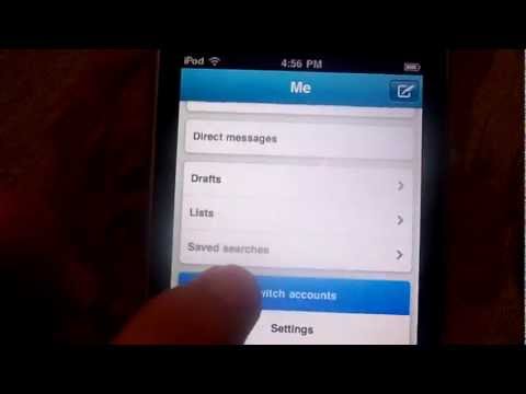how to logout of twitter