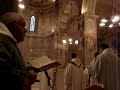 Sunday Liturgy at Benedictine Monastery of Abu Ghoush, Israe Sunday Liturgy at Benedictine Monastery of Abu Ghoush, Israe