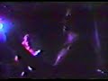 Carcass early bootleg performance 1989
