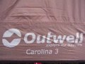 Outwell Carolina 3 Person Tent
