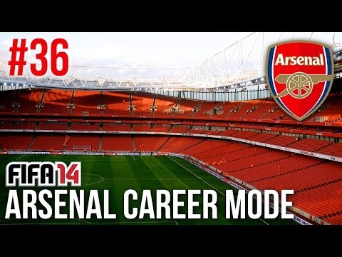 FIFA 14: Arsenal Career Mode - Episode #36 - TO OLD TRAFFORD!