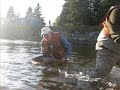 Margaree River Fahey Pool \"The Salmon Whisperer\"