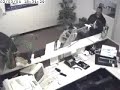 Flying inside the office caught by security camera Flying inside the office caught by security camera