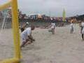 Sand'econner: Sandball Moustachu à Binic