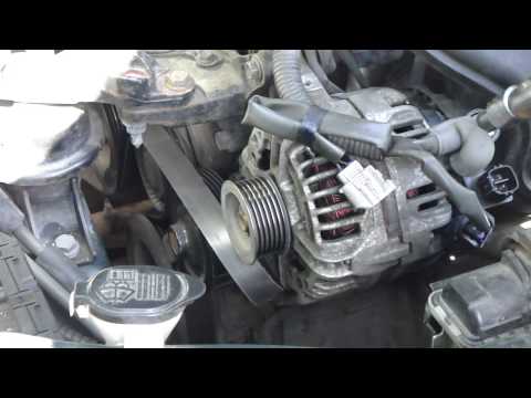 How to change alternator Toyota Corolla. VVTi engine.Years 2000-2008