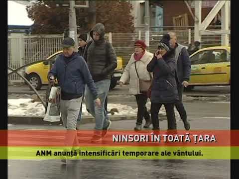 Ninsori în toată ţara