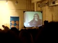 fr�d�ric beigbeder  and michel houellebecq visiting winzavod, a centre of contemporary art in moscow, autumn 2007. they say some accusations of french novel in comparison to russian literature