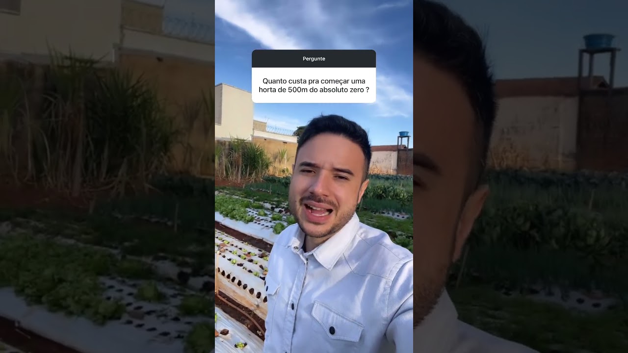 Quanto custa uma horta de 500m?