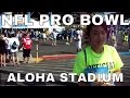 Walking into Aloha Stadium - Pro Bowl 2008