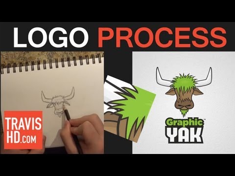 how to design a vector logo