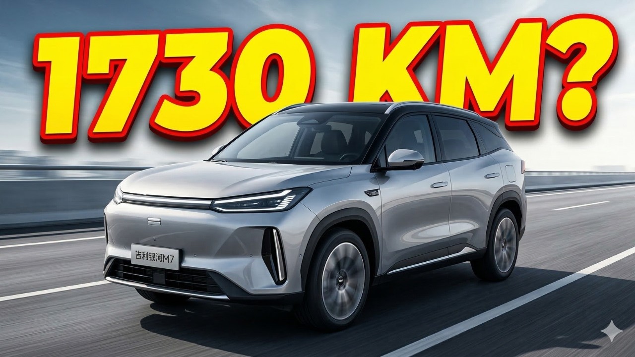 Geely Galaxy M7 faz 1730KM e MUDA tudo nos SUVs Híbridos