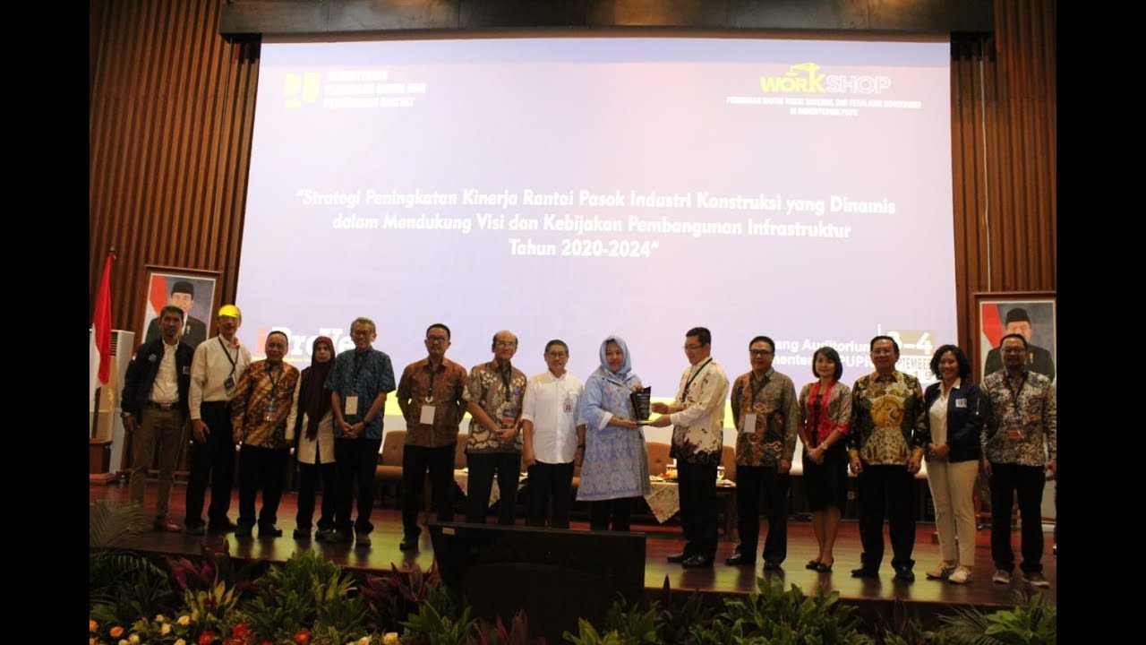 WORKSHOP PEMBINAAN RANTAI PASOK MATERIAL DAN PERALATAN KONSTRUKSI