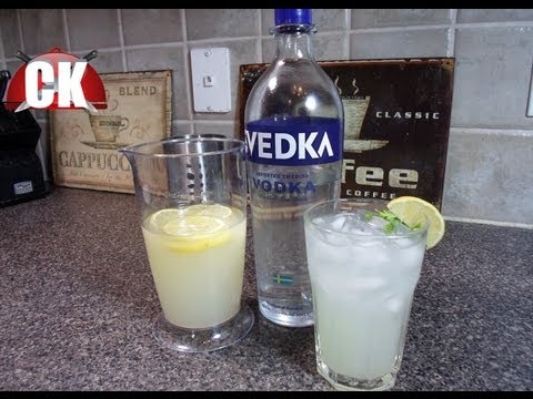 how to make a vodka lemon