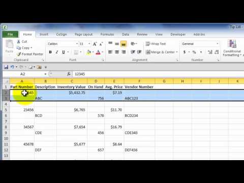 how to repair excel 2010