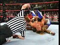 The SINGLE sickest moment ever.  Shawn Michaels Superkicks Shelton Benjamin out of midair!