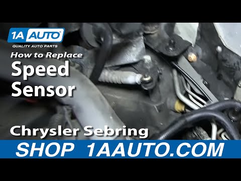 How To Install Replace Speedometer Transmission Output Sensor Chrysler Dodge Automatic Transmission
