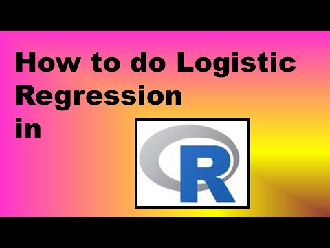 how to perform a logistic regression in r