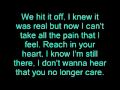 Aviation - You Were My Everything Lyrics