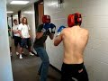 Boxing in Dorms