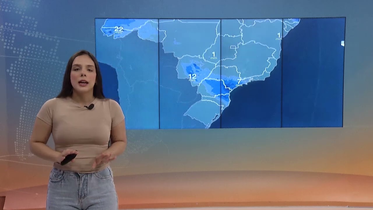 Domingo de chuva forte no Centro-Sul e queda nas temperaturas no Sul do Brasil | 10/05/2026