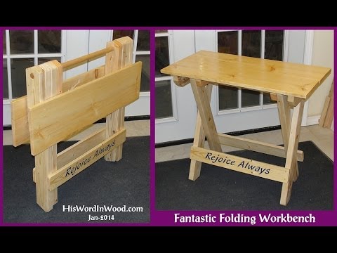 Fantastic Folding Workbench