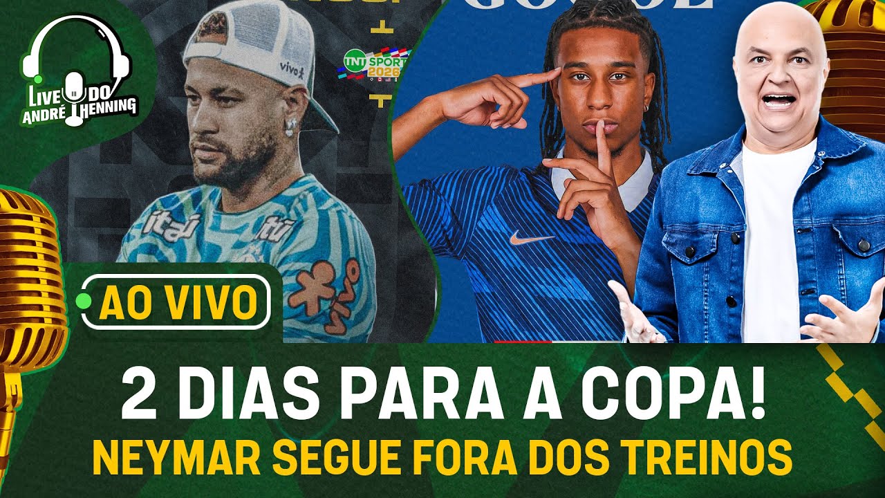 Ao Vivo: Dá Pra Sonhar Com Neymar Na Estreia?; França Favorita?; Treino Do Brasil; 2 Dias Pra Copa