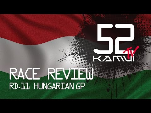 KAMUI TV VOL.52 Rd.11 HUNGARIAN GP RACE REVIEW