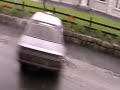 That's one lucky driver!