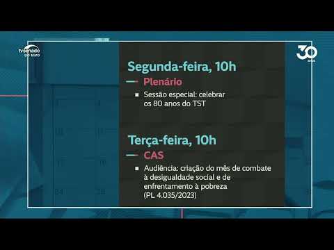 Agenda | Enfrentamento à pobreza, tratamento de doença rara e homenagens