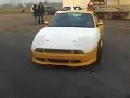 fiat coupé 4x4 drag first run! fiat coupé 4x4 drag first run!
