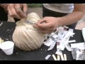 Commedia Dell'Arte - Confecção de Máscaras (2º passo)