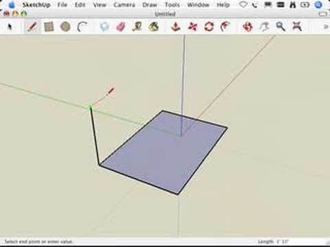 how to snap in sketchup