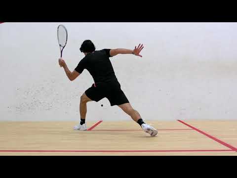 Squash tips: Hitting the ball on the rise!