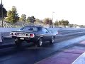 1974 dodge challenger racing   burnouts
