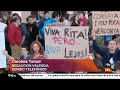 Cargas policiales en las protestas estudiantiles de Valencia