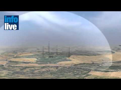 Iron Dome system in central Israel