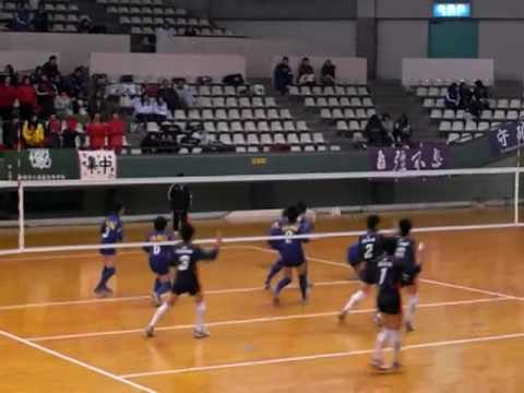 春高予選準決勝、市商 ＶＳ サレジオ