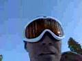 Dion Walsh and Bret Cester snowboarding.