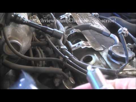 Spark plug replacement Mitsubishi Lancer 2003 2.0  4 cylinder. Install Remove Replace