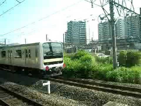 横浜支社訓練センター用車両回送