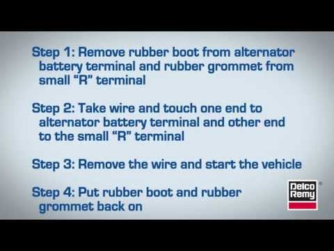how to full field an alternator