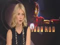 iron man interview with gwyneth paltrow presented by irish cinema site www.movies.ie here the actress talks about her role as pepper potts in the new iron man movie. for irish cinema times, daily movie news, latest trailers, celebrity interviews, movie clips and more go to http