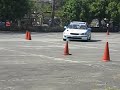 Team DELTA STAR's Honda Civic driven by Diet Daquigan in action at the 1st Cabanatuan Auto Club's Slalom Race held last Feb. 25, 2007 at the NFA Compound in Cabanatuan City, Nueva Ecija