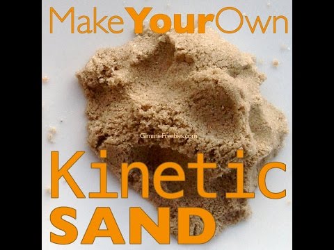 how to make kinetic sand