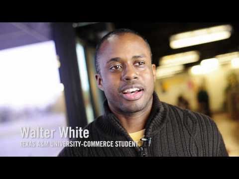 Walter White talks about his experience at Texas A&M University-Commerce