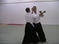 Aikido knife defense - shihonage
