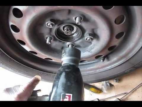 How to replace Transmission Mazda 626 part3