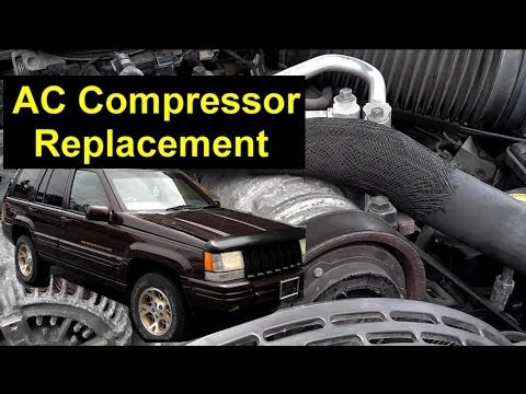 how to drain ac compressor