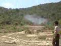 Shooting a Rocket Launcher at a cow (Cambodia ...