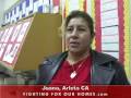 Juana lucha contra la ejecución hipotecaria en Arleta, CA